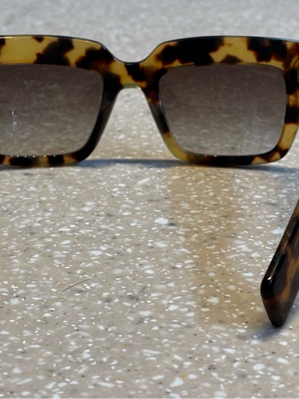 Prada Women’s Tortoise Acetate Sunglasses in Brown and Amber - Picture 6 of 10